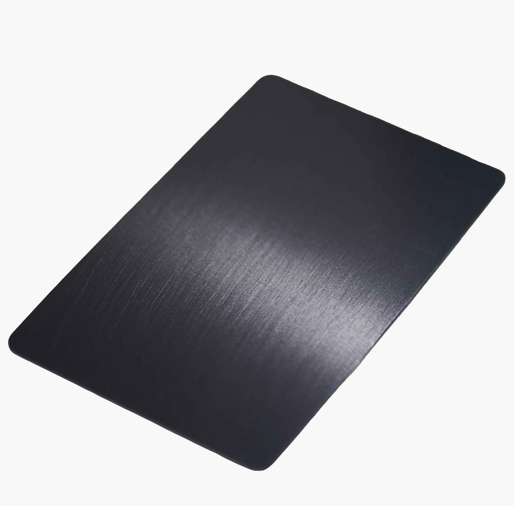 Black PVC Business Card – Laser Engraved