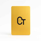 Gold Metal Business Cards – Laser Engraved with NFC