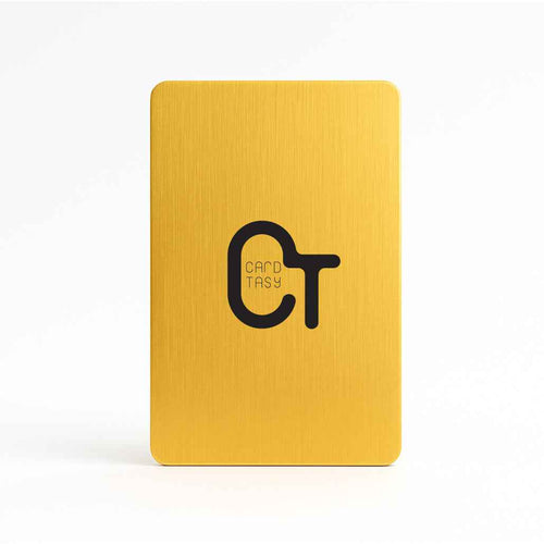 Gold Metal Business Cards – Laser Engraved with NFC