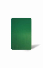 Green PVC Business Card – Laser Engraved