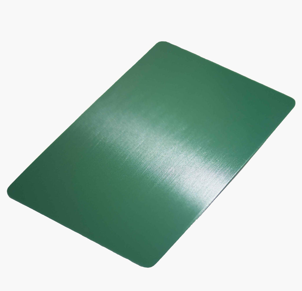 Green PVC Business Card – Laser Engraved