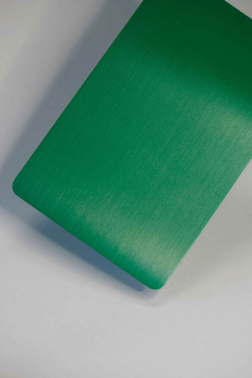 Green PVC Business Card – Laser Engraved